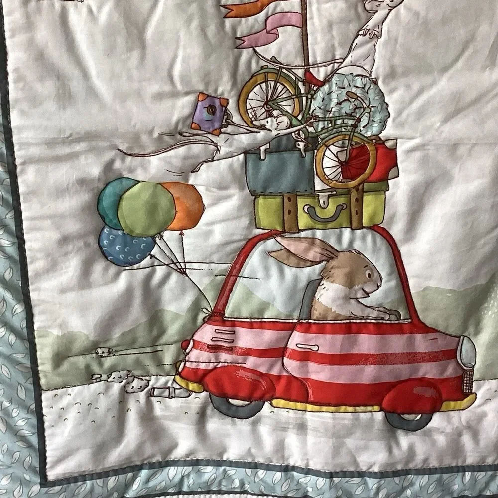 New with Tags Children's Adventure Hand Crafted Quilt
